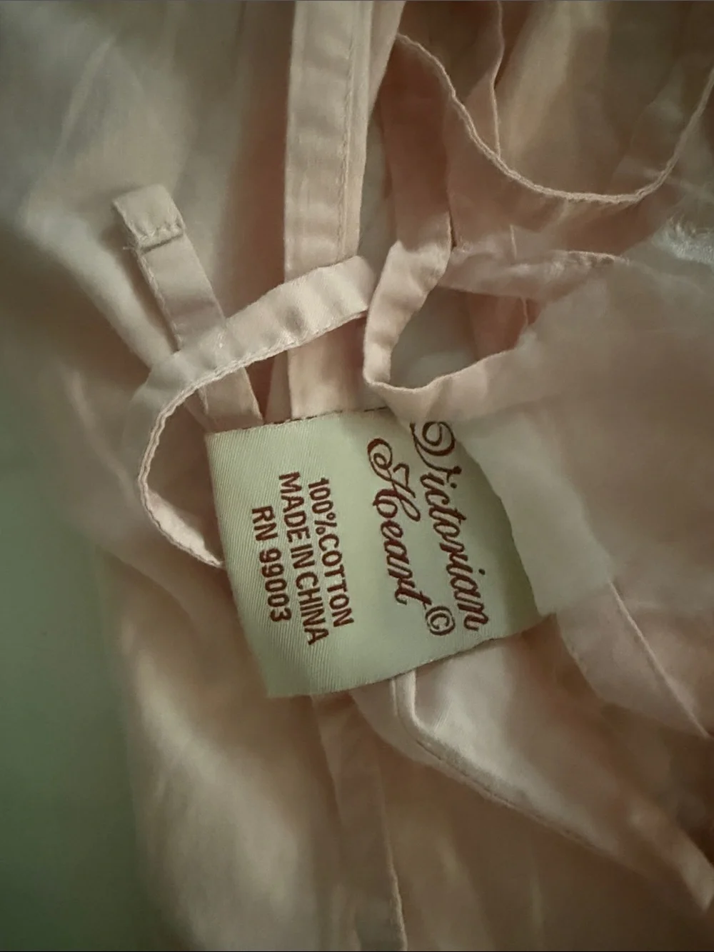 Victorian heart charming blush